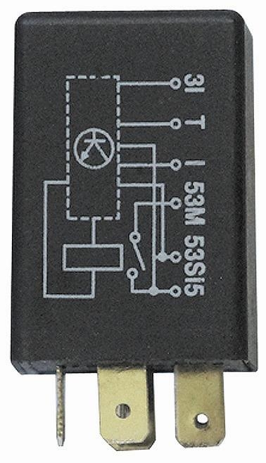 Relay Wiper 6 Pin (Sebring) (Volkswagen Golf I Citi / Polo I / Microbus T3)