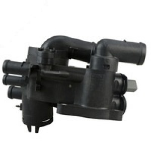 Water Flange Thermo Housing 80°C (1.4, 1.6 8V) (Volkswagen Polo 9N)