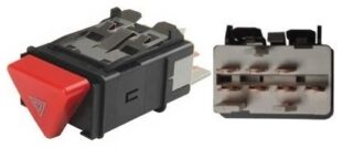 Switch Hazard Light (Topran) (Volkswagen Polo I / Beetle 00-02)