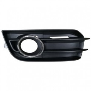 Fog Grille + Hole + Chrome Trim Left 11-15 (Audi A1)