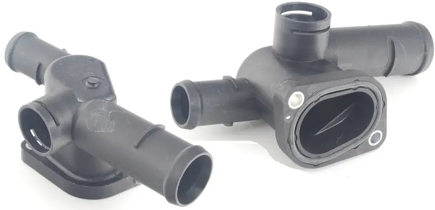 Water Flange - Head (Topran) (Volkswagen Golf V / VI / Touran / Caddy 1.6)