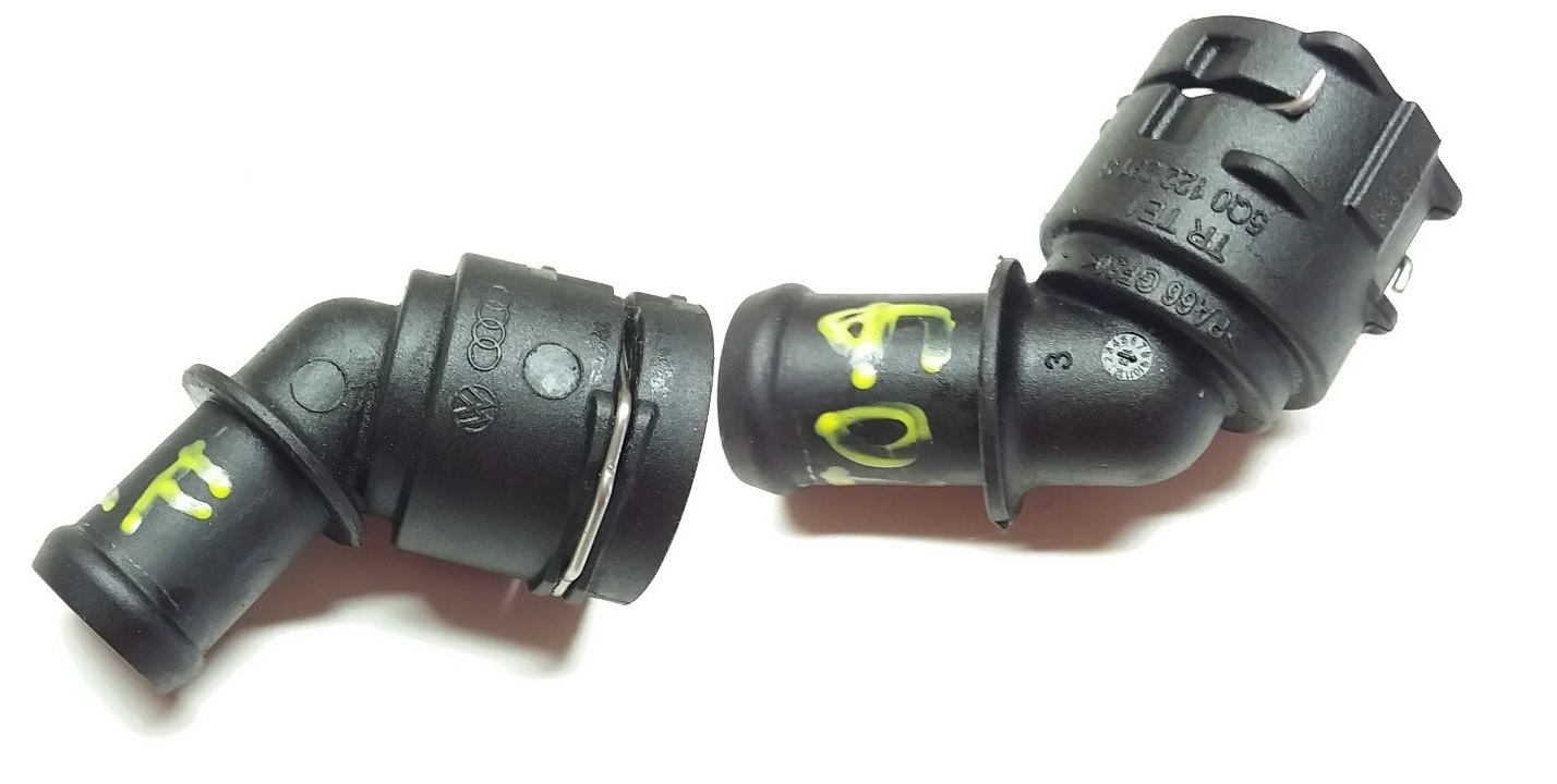 Water Flange Heater Rad (Topran) (Volkswagen Golf VII / Tiguan / Audi A3 8V) (1.0 1.2 1.4TSI TFSI)