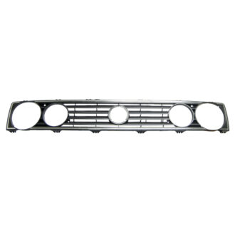 Grille Double Light R+Small Badge Hole Chrome Trim 87-09 (VW Citi Golf 1)