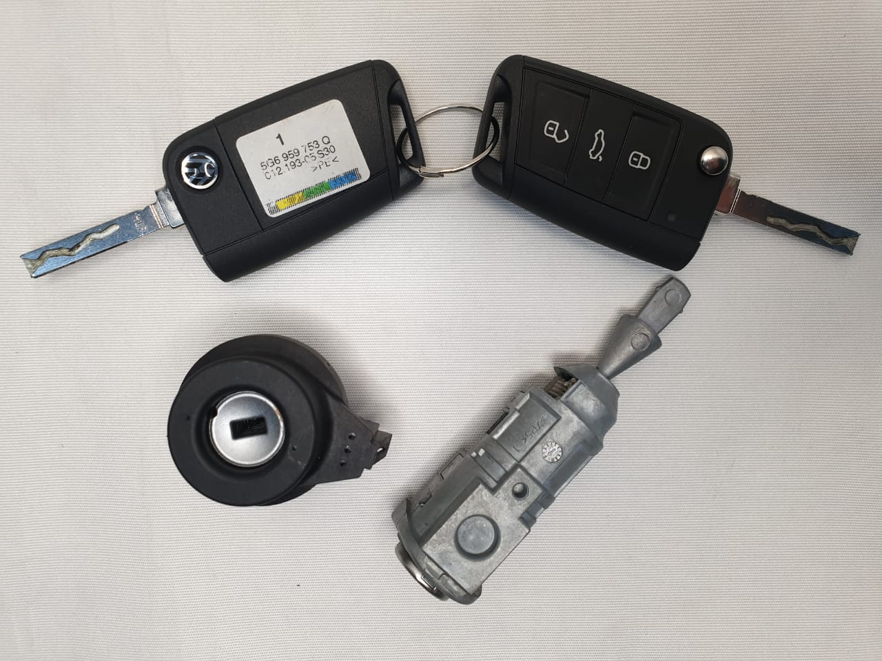 VW Polo 7 Lock Set 14-17