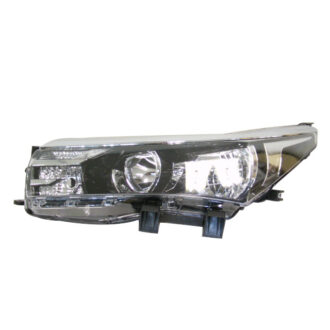 Headlamp + Motor+Chrome Mould Left Hand Side 14-17 (Toyota Corolla AE150)