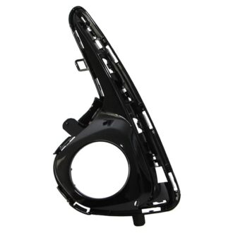 Front Bumper Grille+Fog Lamp Hole Painted Hatchback Left Hand Side 16-18 (Toyota Yaris)