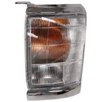 Corner Lamp Assembly Chrome Left Hand Side   98-01 (Toyota Hilux TN130)