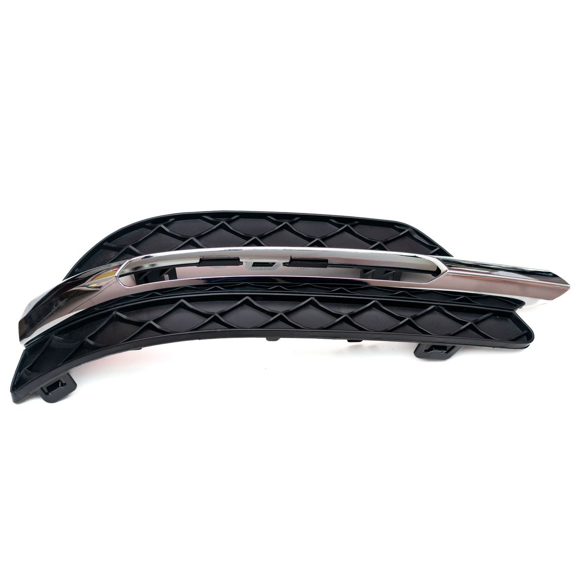 Front Bumper Grille+Day Light Running Lamp Hole Left Hand Side AMG 11-13 (Mercedes Benz C Class W204)