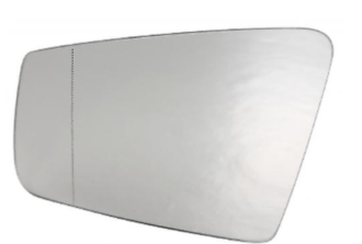 Glass+Heater Door Mirror Asphorical Left Hand Side 07-10 (Mercedes Benz C Class W204)