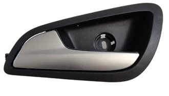 Front Door Handle Inner Black+Silver Right Hand Side=Rear 12-19 (Ford Focus)