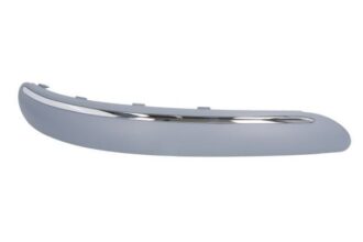 Front Bumper Strip+Chrome Mould Primed Right Hand Side 02-03 (Mercedes Benz A Class W168)