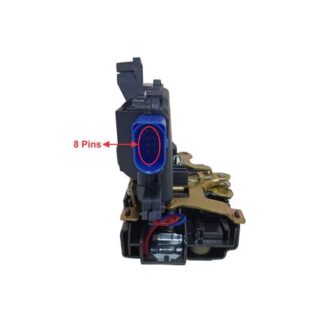 Front Door Lock Mechanismanism Left Hand Side 8P 02-09 (Volkswagwen Polo 9N / Vivo)