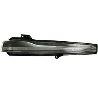 LED Lamp Door Mirror Black Right Hand Side 14- (Mercedes Benz C Class W205)