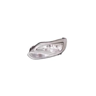 Headlamp + Motor Electric Chrome Left Hand Side 12-15 (Ford Focus)