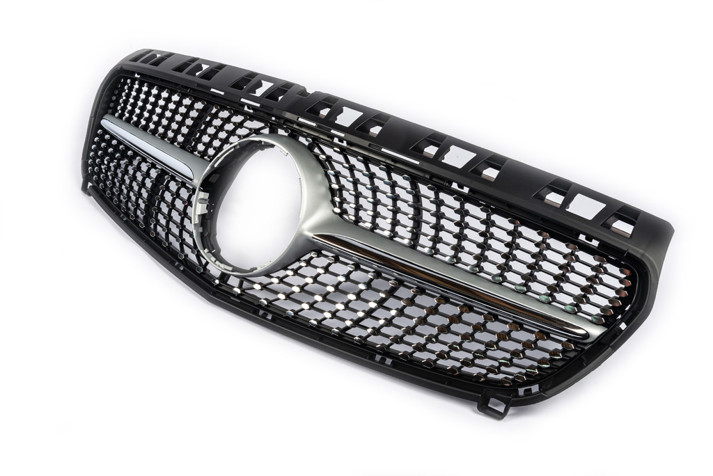 Grille+Silver Mould A45 AMG 13-18 (Mercedes Benz A Class W176)