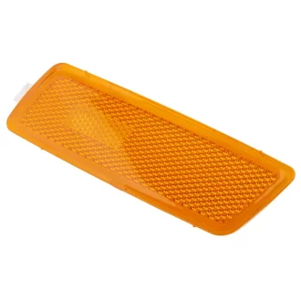 Bumper Lamp Lens Amber Primed Left=Right 87-09 (VW Citi Golf 1)