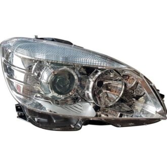 Headlamp + Motor Electric Right Hand Side 07-10 (Mercedes Benz C Class W204)