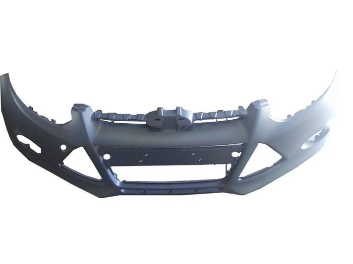 Front Bumper+Fog Lamp Hole Primed 12-15 (Ford Focus)