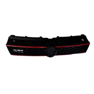 Grille+Red Mould+GTI BG 10-15 (Volkswagen Polo 6R)