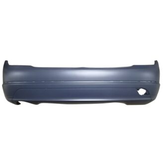 Rear Bumper+Moulding Hole Primed Elegance/Avantguarde 07-10 (Mercedes Benz C Class W204)