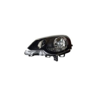 Headlamp Manual Black Left Hand Side   10-14 (Volkswagen Vivo)