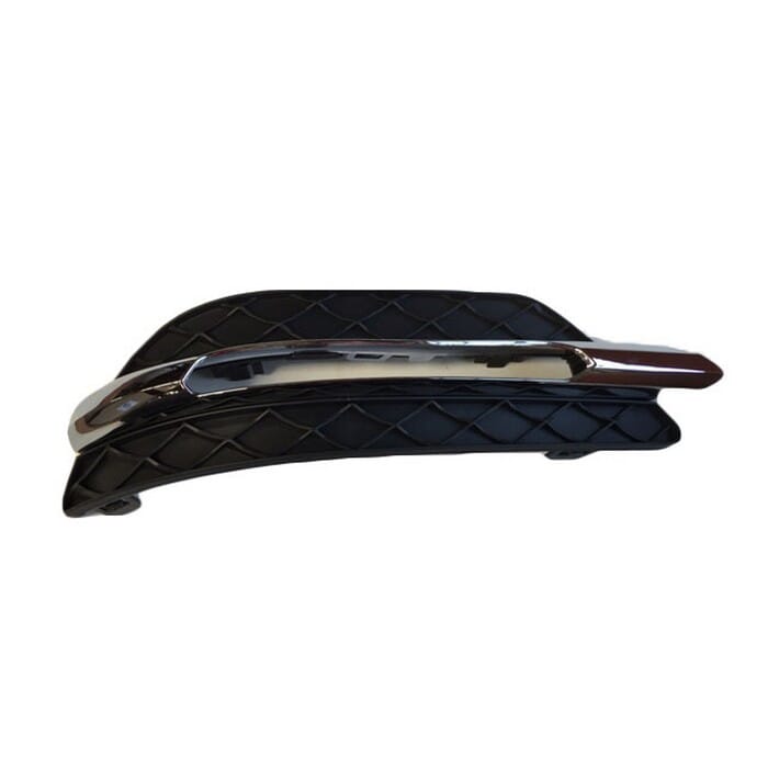 Front Bumper Grille+Fog Lamp Hole+Chrome Mould Right Hand Side Avantgarde11-13 (Mercedes Benz C Class W204)