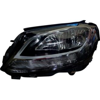 Headlamp + Motor Electric Halogen Left Hand Side 14-18 (Mercedes Benz C Class W205)