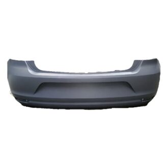 Rear Bumper-Muffler Hole 1.4D Primed Hatchback 14-17 (Volkswagen Polo 6R)