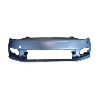 Front Bumper+Washer Hole Primed Hatchback 14-17 (Volkswagen Polo 6R)