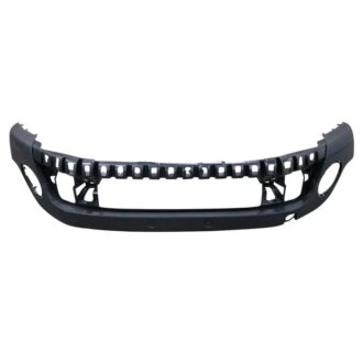 Front Bumper+Fog Lamp Hole Lower Grained Cross  10- (Volkswagen Polo 6R)