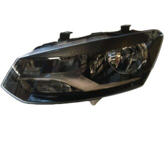 Headlamp Double B+Motor Electric Chrome Left Hand Side  10-14 (Volkswagen Polo 6R)
