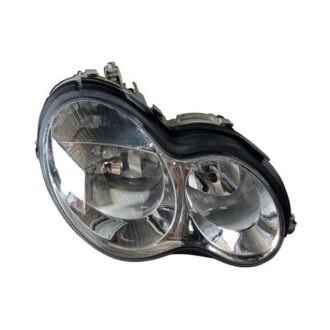 Headlamp + Motor Electric Right Hand Side    04-06 (Mercedes Benz C Class W203)