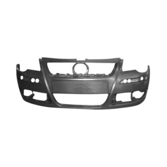 Front Bumper+Bracket+License Lamp 60CM Primed 05-09 (Volkswagwen Polo 9N)