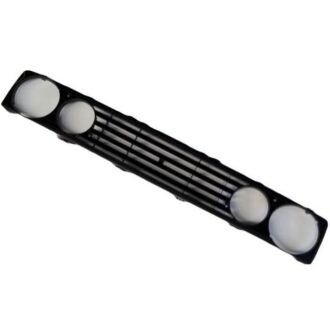 Grille Double Round-Badge Hole Black Trim  87-09 (VW Citi Golf 1)