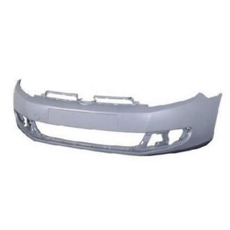 Front Bumper+Fog Lamp Hole Primed 09-12 (Volkswagen Golf 6)