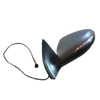 Door Mirror+Lamp Electric 6 Pin Left Hand Side 09-12 (Volkswagen Golf 6)