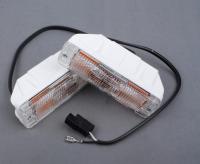 Bumper Lamp Assembly White Primed Left=Right  87-09 (VW Citi Golf 1)