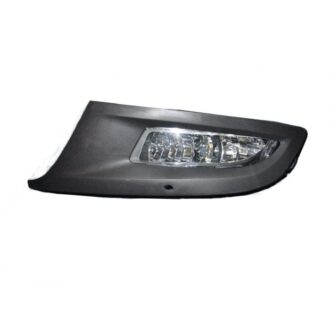 Fog Lamp Assembly+Bumper Grille Right Hand Side Hatchback 10-14 (Volkswagen Polo 6R)