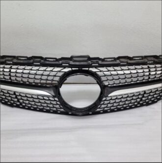 Grille+Silver/Chrome Mould 2 Door AMG 14-18 (Mercedes Benz C Class W205)