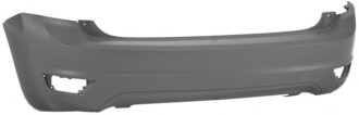 Rear Bumper Primed Hatchback 09-11 (Ford Focus)