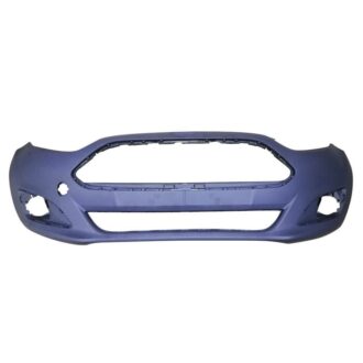 Front Bumper+Fog Lamp Hole Primed 13-18 (Ford Fiesta)
