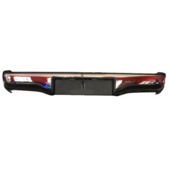 Rear Bumper+Brackets+Rubberber 4Piece Chrome 05-15 (Toyota Hilux YN150)