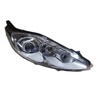 Headlamp + Motor Electric Chrome Projection Right Hand Side   09-13 (Ford Fiesta)