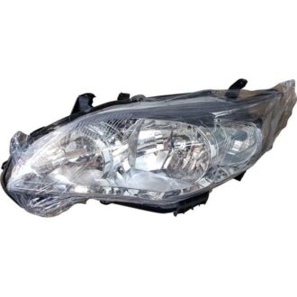 Headlamp + Motor Electric Left Hand Side  RSA  10-14 (Toyota Corolla AE130)