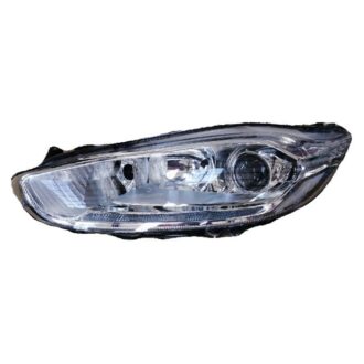 Headlamp+Day Light Running Lamp Electric Chrome Projection Right Hand Side 13-18 (Ford Fiesta)