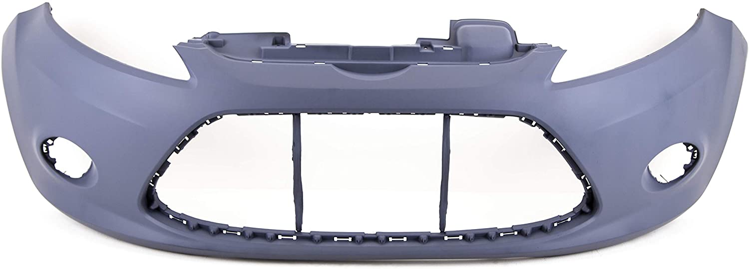 Front Bumper+Fog Lamp Hole Primed Sport TUV P4 09-13 (Ford Fiesta)